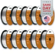 (10 x 2-Lb Spools) E71T-11 .030" Flux Core Welding Wire - Gasless Mild Steel MIG