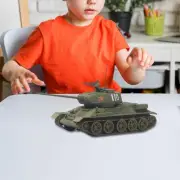 1:72 Russian T34 Tank Model Tank Toy Building Kit Education Home Decor 4D Modern