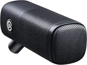 Elgato Wave DX - Dynamic XLR Microphone, Cardioid Pattern, Noise Rejection, Speech optimised for Podcasting, Streaming, Broadcasting, No Signal Booster Required, Mac, PC, Black (20MAH9901)