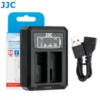 在飛比找蝦皮商城優惠-JJC LC-E8E USB充電器佳能LP-E8電池專用 C