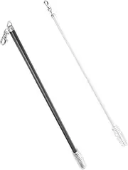 TOYANDONA 2Pcs Curtain Pull Wand Stylish Drapery Rods for Easy Curtain Operation Manual Sliding Design for Home Office Use