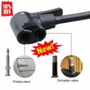 Bike Cycle Tyre Tube Replacement Presta Dual Head Air Pump Adapter Valve