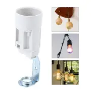 6 Pcs Screw Lamp Holder Bulb Socket Replacement Universal Converter