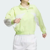 在飛比找蝦皮商城優惠-Adidas RCO WV JKT 女款 螢光黃色 跑步 運