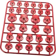JECOMPRIS 1set Motorcycle Screw Covers Engine Nut Caps for Aesthetic Enhancement and Compatible Various Models Stylish Design for Motorcycle Modification
