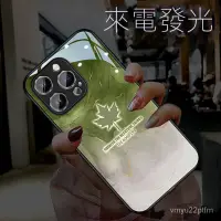 在飛比找蝦皮商城精選優惠-iphone 15 pro 手機殼綠墨楓葉iphone 14