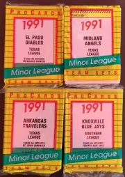 1991 ProCards MIDLAND ANGELS Minor League Complete UNOPENED Team Set B2018617