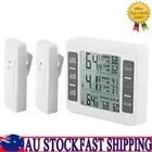 Refrigerator Thermometer with Wireless Alarm & Min/Max Temperature Display