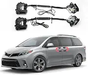 Compatible For Toyota Sienna Electric Suction Door Automobile Refitted Automatic Locks Car Accessories Intelligence Suction Door(2 doors)