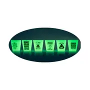 Mdi Glow In The Dark Shot Glass (Sent At Random) Glassware & Drinkware