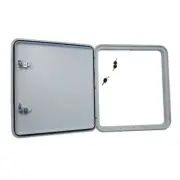 Coast Access Door 4 566 x 631 White RV Hatch