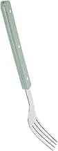 HEATSHAKING Stainless Steel Dessert Forks Elegant Polished Table Forks for Salad Ice and Fruit Kitchen with Extended Handle for Comfortable Dining Experience