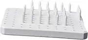 EXAOMBLE 60pcs Refractory Support Nails with Refractory Mat for Firing High-Temperature Support Tools Easy to Use and Store for Pottery and Crafts
