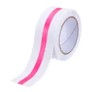 Anti Slip Traction Tape 2"x16.4ft Stair Grip Friction White with pink Tape