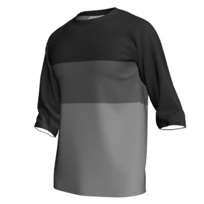 MTB Jersey Bike Jacket Motocross Black Shirt Cycling Downhill Clothing Mountain