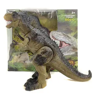 遙控噴霧暴龍 噴煙爆王龍 恐龍玩具 哥吉拉 恐龍聲效 發光 酷斯拉 遙控恐龍 侏儸紀世界 (5.5折)