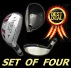 iDrive set of four Hybrids #4 #5 #6 #7 Graphite Regular Rescue IronWoods New