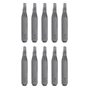 10pcs TRI2.0 Magnetic Triangle Screwdriver Bit 5/32" Hex Shank 28mm Length