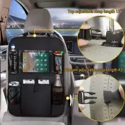 Car Backseat Organizer with Touch Screen Tablet Holder Backseat Protector