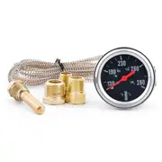 2inch 52MM Mechanical 12V Water Temp Gauge 50-140/130-280 Water Temperature Gauge Car Meter with Sensor