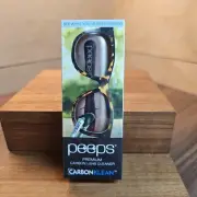 New CarbonKlean Peeps Gold Carbon Eyeglass Cleaner PEEPS-1-RUB