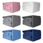 Egyptian Cotton Flannel Flannelette Sheet Set Single Double Queen King Single