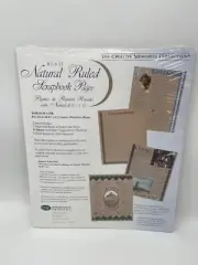 Creative Memories 8 1/2 x 11 Natural Ruled 5 Sheets/ 10 Pages RCM-11NR Old Style