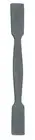 12PK Spatula, 6" - Dual Flat Ends - Teflon Coated Stainless Steel - Eisco Labs