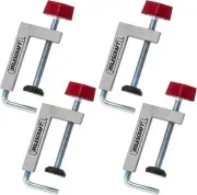 Milescraft 7209 Universal Fence Clamp 4-Pack - For Mitre Saws, Multicolor