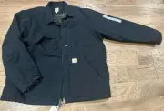 Carhartt Washed Duck Sherpa-Lined Relaxed Fit Utility Jacket Size XXL New W/tags