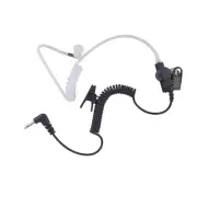 New K1P-1 3.5mm Listen Only Earpiece Acoustic Tube for Two Way radio