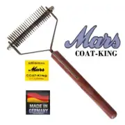 MARS COAT KING STRIPPER DOG Undercoat Coat 23 DOUBLE WIDE STRIPPING Tool Rake