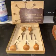 Grumbacher wood and linoleum block cutting set 971 B/COMPLETE
