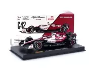 BBURAGO 1/43 - ALFA-ROMEO C42 - SEASON CAR 2022 (G. ZHOU) 38068Z/24