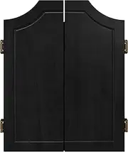 Formula Sports - Solid Wood Dartboard Cabinet - Black, Walnut