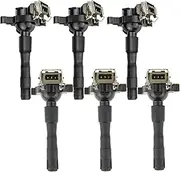 Set Of 6 Ignition Coil For Bmw 320I 323Ci 323I 323Is 323Ti 328Ci 328I 328Is 330I 525I 528I 530I 750Il 850Ci M3 X5 Z3; For Land-Rover OE# Uf354