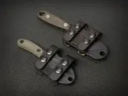 ESEE Izula Candiru Xancudo Leather Scout Straps Horizontal Carry