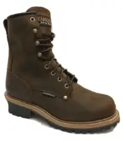 Carolina Men's 8" Waterproof Steel Toe Logger 9821