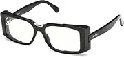 [MaxMara] MM5157-B 001 Shiny Black 54/16/140 Women's Frame, 001 Shiny Black, 54/16/140