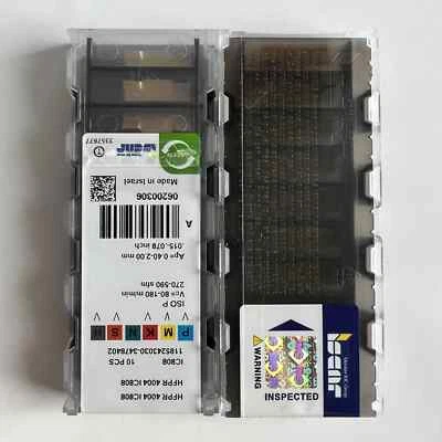 HFPR4004 IC808/Carbide Inserts 10 Pcs ISCAR
