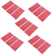 Ipetboom 5Sheets Transparent Nail Display Tape Holders Clear Double Sided Nail Art Tape for Showcasing Nail Designs Strong Adhesive for Nail Professionals and Home Use
