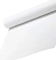 Craft Paper Roll 15''×374'', Industrial-Grade Kraft Paper Roll, White Easel Paper Roll for Kids for Moving, Gift Wrapping