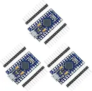 Hosyond 3pcs Pro Micro ATmega32U4 for Leonardo 5V 16MHz Development Board Micro-Controller Board Compatible with Arduino IDE with Pin Header