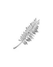 Silver Fern Stem Pin