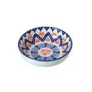 Lemon & Lime Moroccan Deco 10x2.5cm Ceramic Pinch Bowl - Assorted