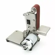 Electric Belt Sander Bench Grinder Polishing Sharpening Machine Sanding Linisher
