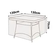 Outdoor Square Table Cover - 130cm