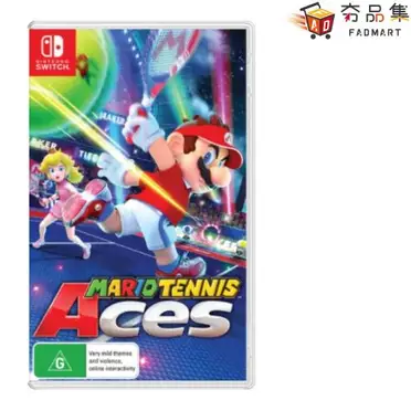 Nintendo 任天堂 Switch Mario Tennis Ace 瑪利歐網球 王牌高手 遊戲光碟