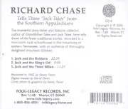 Tells Three "Jack Tales" From The Southern Appalachians -Richard Chase CD