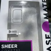 Case-Mate Sparkly Case for Samsung Galaxy Note10 - Clear / Silver Glitter